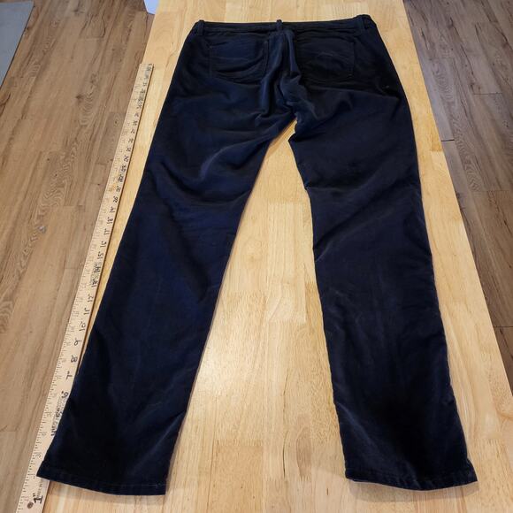 Gap 1969 30/10r Black Straight Leg Jeans Cotton Blend 9" Rise 31"Inseam - Picture 11 of 12